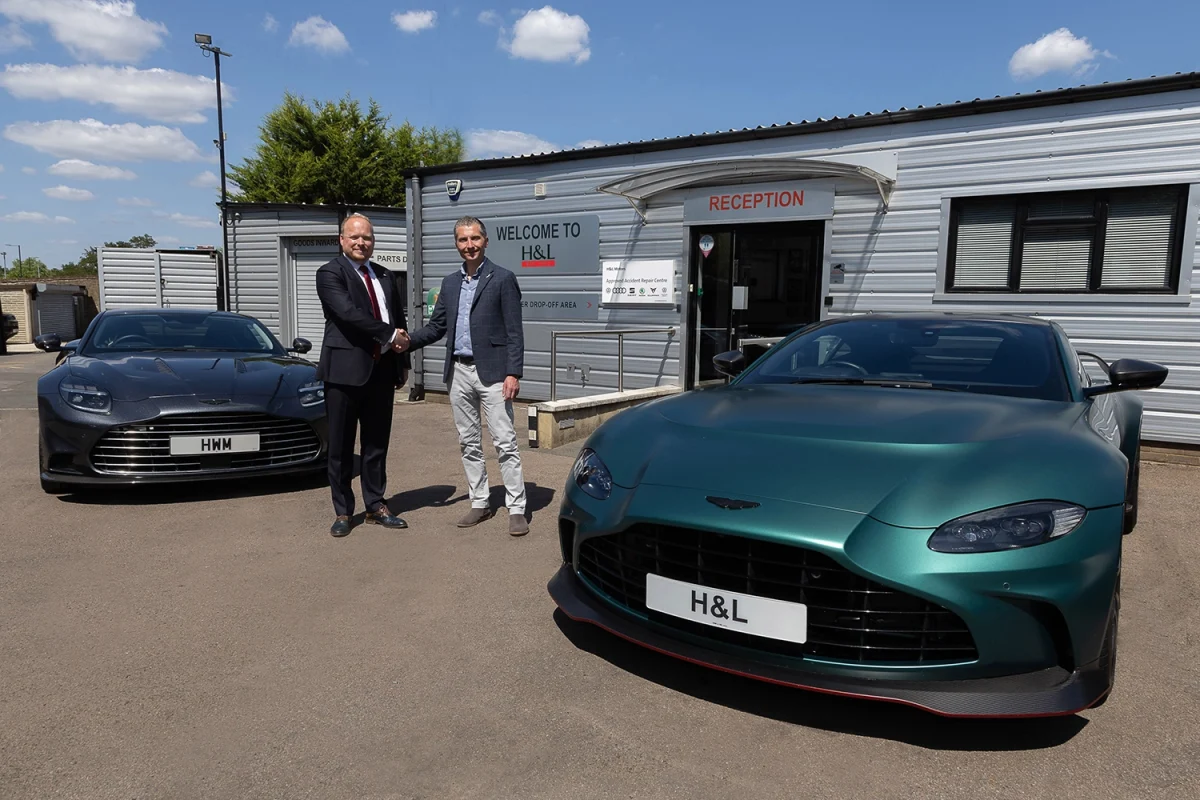 H&L Awarded Historic Approval By Aston Martin As Official Bodyshop